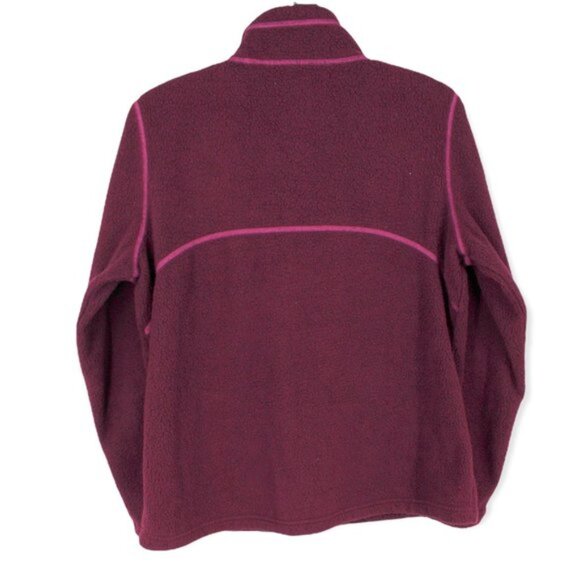 Kuhl Avalon Fleece Pullover Sweater Women’s Size XL Purple/Wine - Picture 5 of 5